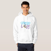 spread love corleon Hooded Sweatshirt (Voorkant volledig)