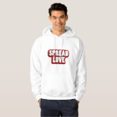 Spread Love Design Hoodie (Voorkant volledig)