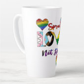 Spread Love Not Hate Latte Mok (Linkerhoek)