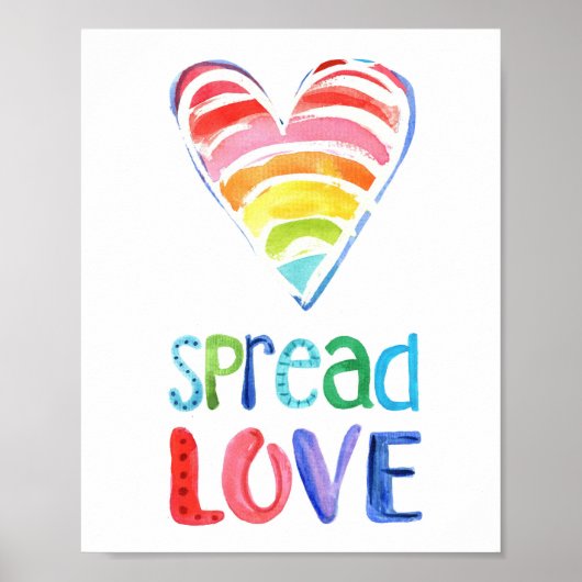 Spread Love Poster (Voorkant)