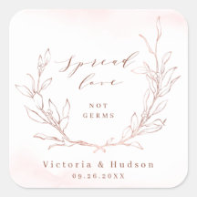 Spread Love Roos Gold simpel botanisch leed