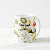 Spread LOVE, Spread, bacterie Koffiemok (Voorkant rechts)