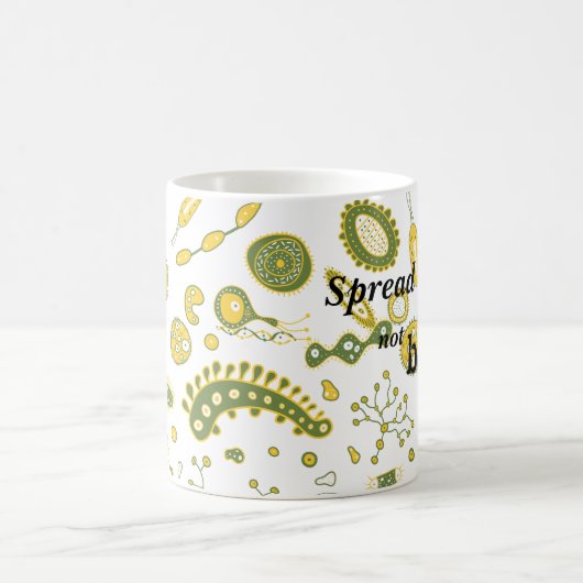 Spread LOVE, Spread, bacterie Koffiemok (Center)