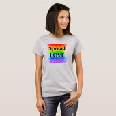 Spread Love T Shirt (Voorkant volledig)