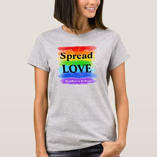 Spread Love T Shirt (Voorkant)