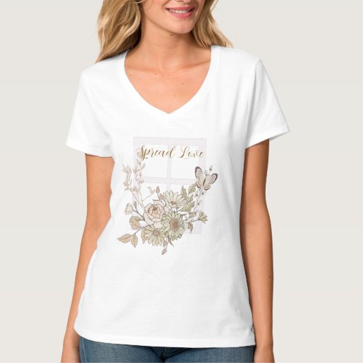 Spread Love T-Shirt (Voorkant)