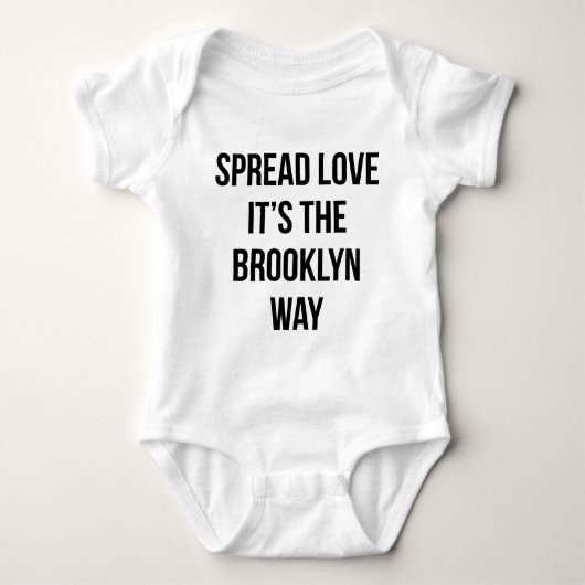 Spread Love The Brooklyn Way Romper (Voorkant)