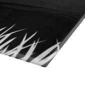 Spread-spread Pissenlit zwart-wit Snijplank (Hoek)