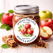 Spread the Love Apple Butter Jelly label APP08rd