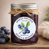 Spread the Love Blueberry Jam Jelly label NL-BLUE0