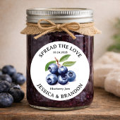 Spread the Love Blueberry Jam Jelly label NL-BLUE0