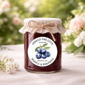Spread the Love Blueberry Jam Jelly label NL-BLUE0