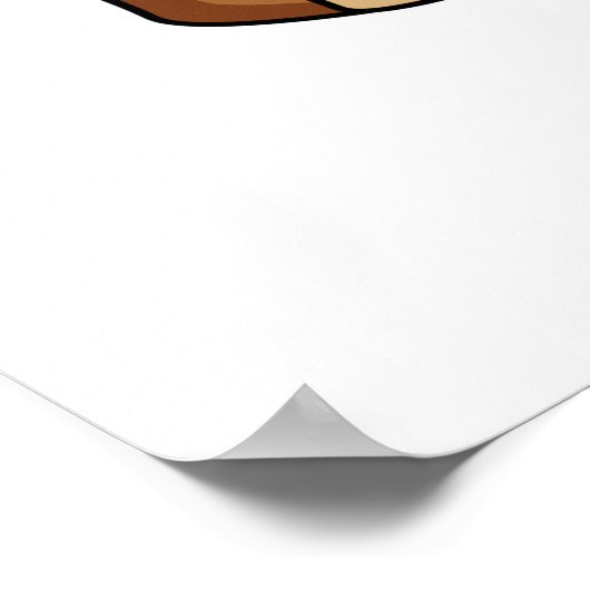 Spread the Love Funny Jam and Bread Pun Poster (Hoek)