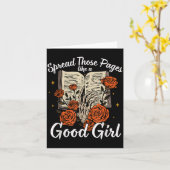 Spread Those Pages Like A Good Girl Dark Romance S Kaart (Gele Bloem)