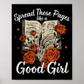 Spread Those Pages Like A Good Girl Dark Romance S Poster (Voorkant)
