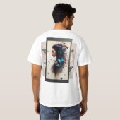 Spread Your Wings" -Inspirerend vlindertshirt T-shirt (Achterkant volledig)