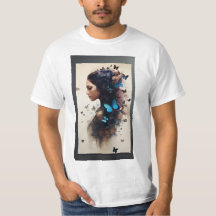 Spread Your Wings" -Inspirerend vlindertshirt