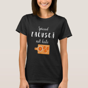 Spread Zacusca heeft geen hekel aan grappige Roeme T-shirt