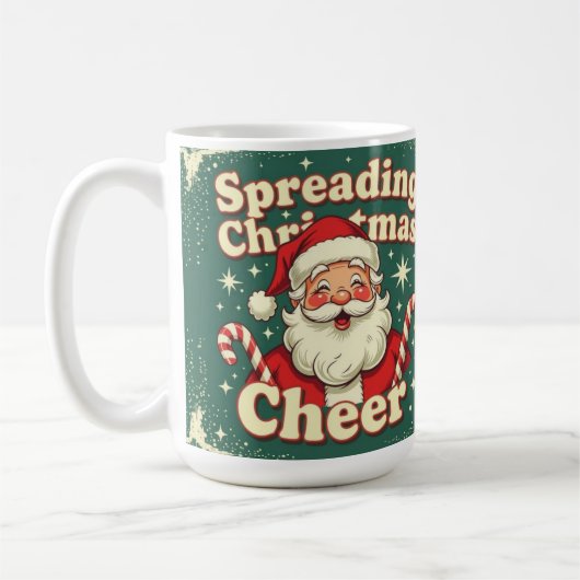 Spreading Christmas cheer Koffiemok (Links)