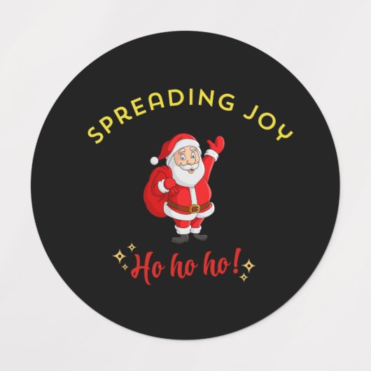 Spreading Joy Labels (Design 2)