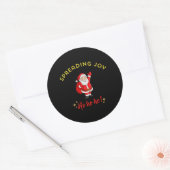 Spreading Joy Ronde Sticker (Envelop)