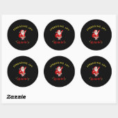 Spreading Joy Ronde Sticker (Vel)
