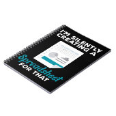 Spreadsheet Boekhoudster CPA Notitieboek (Linkerzijde)