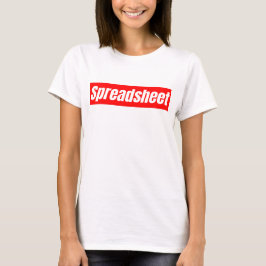 Spreadsheet - Funny Accountant T-shirt
