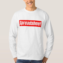 Spreadsheet - Funny Accountant T-shirt