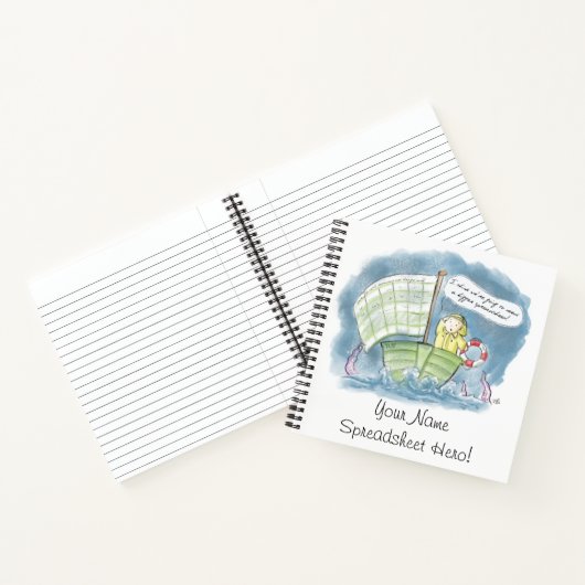 Spreadsheet Hero Persoonlijk Notitieboek (Binnen)