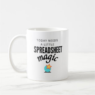 Spreadsheet Magische Mok