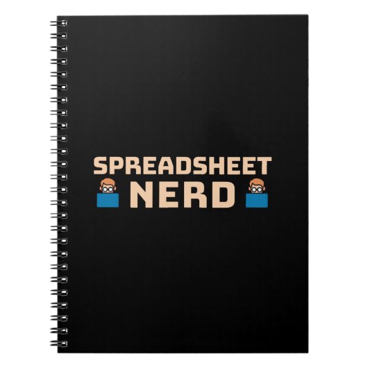 Spreadsheet Nerd Notitieboek (Voorkant)