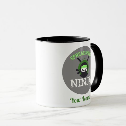  spreadsheet Ninja Mok Travel Cup (Voorkant rechts)