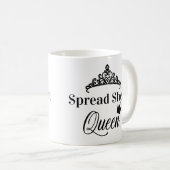 Spreadsheet Queen Funny Quotes Koffie Mok (Voorkant rechts)
