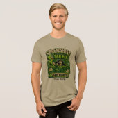 Spreadsheet Val Persoonlijk Grappig Kantoor T-Shir Tri-Blend Shirt (Voorkant volledig)