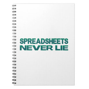 Spreadsheets liegen Notitieboek nooit