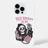 SPREEK AFSCHUW TEGEN ME GRIM REAPER TELEFOON iPhone HOESJE (Achterkant)