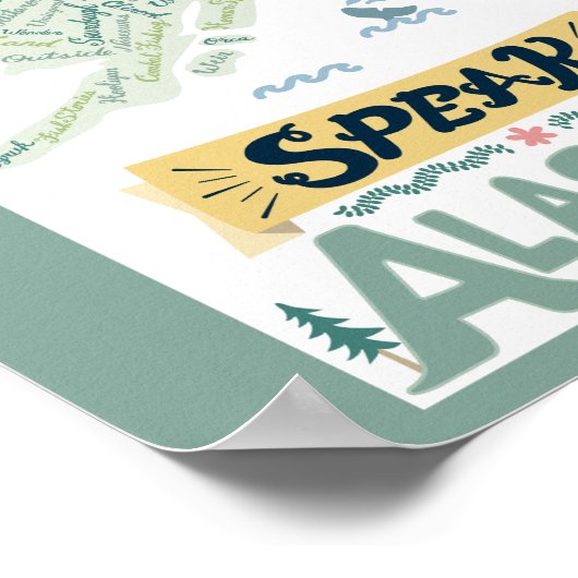 Spreek Alaskan! Poster (Hoek)