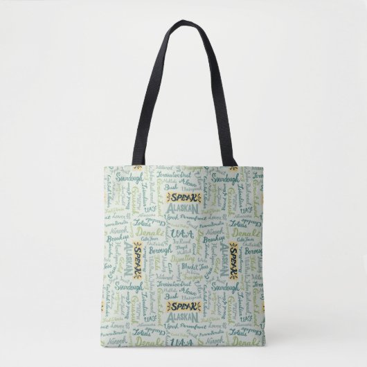 Spreek Alaskan! Tote bag (Voorkant)
