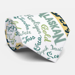 Spreek Alaskan! Witte Stropdas