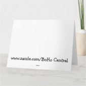 Spreek als een piraat dag kaart (Achterkant)