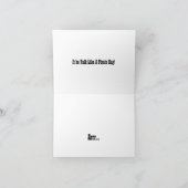 Spreek als een piraat dag notitiekaartje (Binnen)