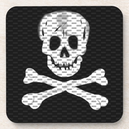 Spreek als een Pirate Day Bier Onderzetter (Voorkant)