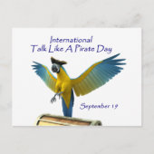 Spreek als een Pirate Day Briefkaart (Voorkant)