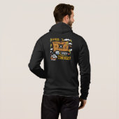 Spreek als een Pirate Day Hoodie (Achterkant volledig)