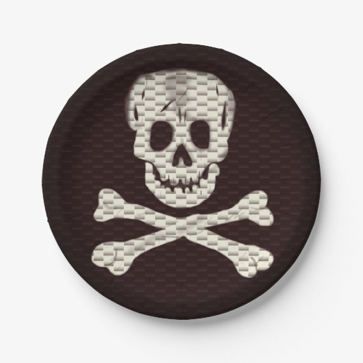 Spreek als een Pirate Day Papieren Bordje (Voorkant)