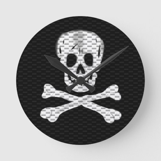 Spreek als een Pirate Day Ronde Klok (Voorkant)
