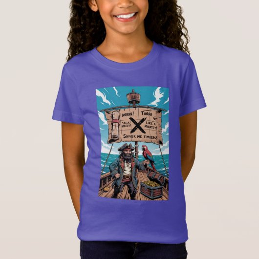 Spreek als een Pirate Day T-shirt (Voorkant)