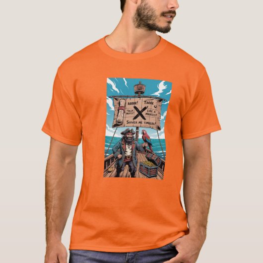 Spreek als een Pirate Day T-shirt (Voorkant)