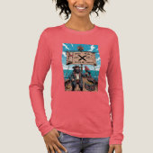 Spreek als een Pirate Day Tri-Blend Shirt (Voorkant)